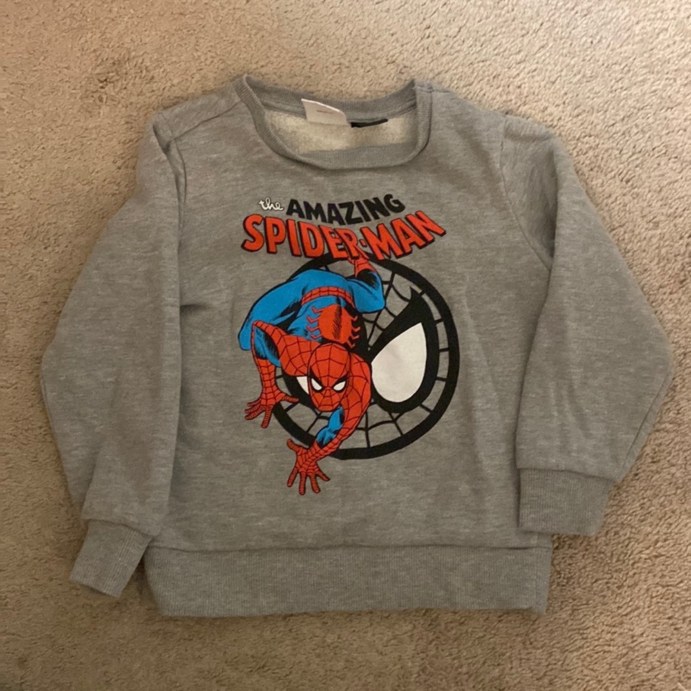 Toddler boy’s Spiderman sweatshirt